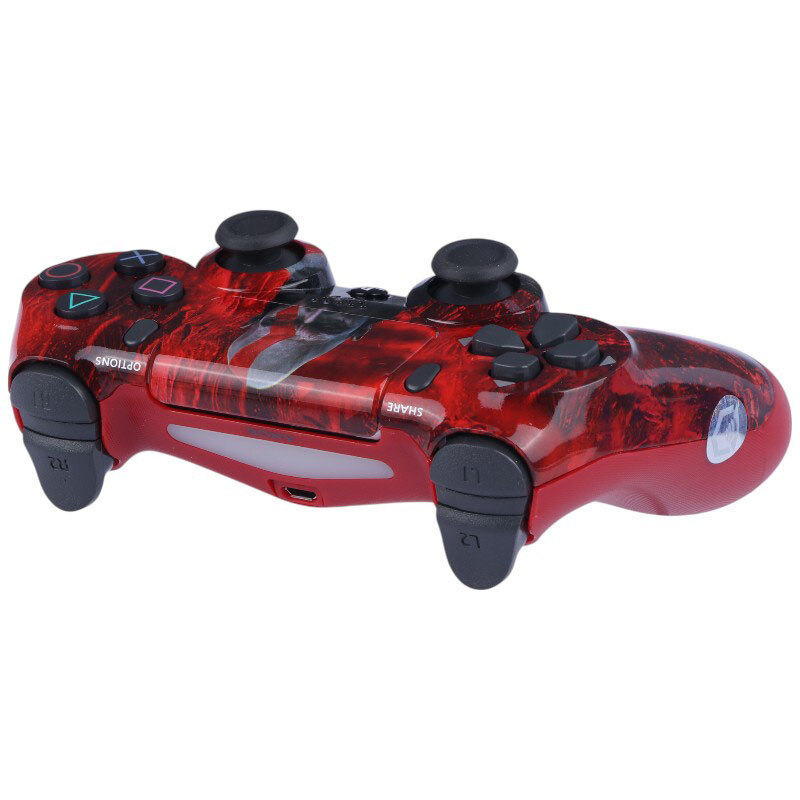دسته بازی بی سیم SONY PlayStation 4 DualShock 4 High Copy طرح God of War کد 9