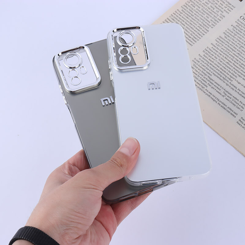 قاب PC شیائومی Redmi Note 12S براق متال محافظ لنزدار