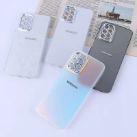 قاب PC سامسونگ Galaxy A13 4G براق متال محافظ لنزدار
