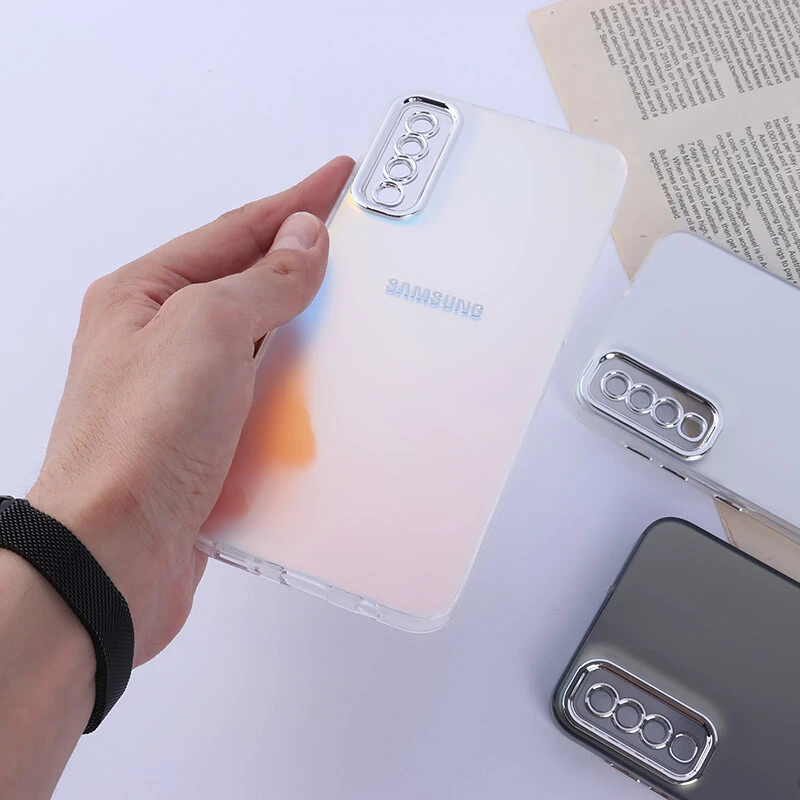 قاب PC سامسونگ Galaxy A30s / A50 / A50s براق متال محافظ لنزدار