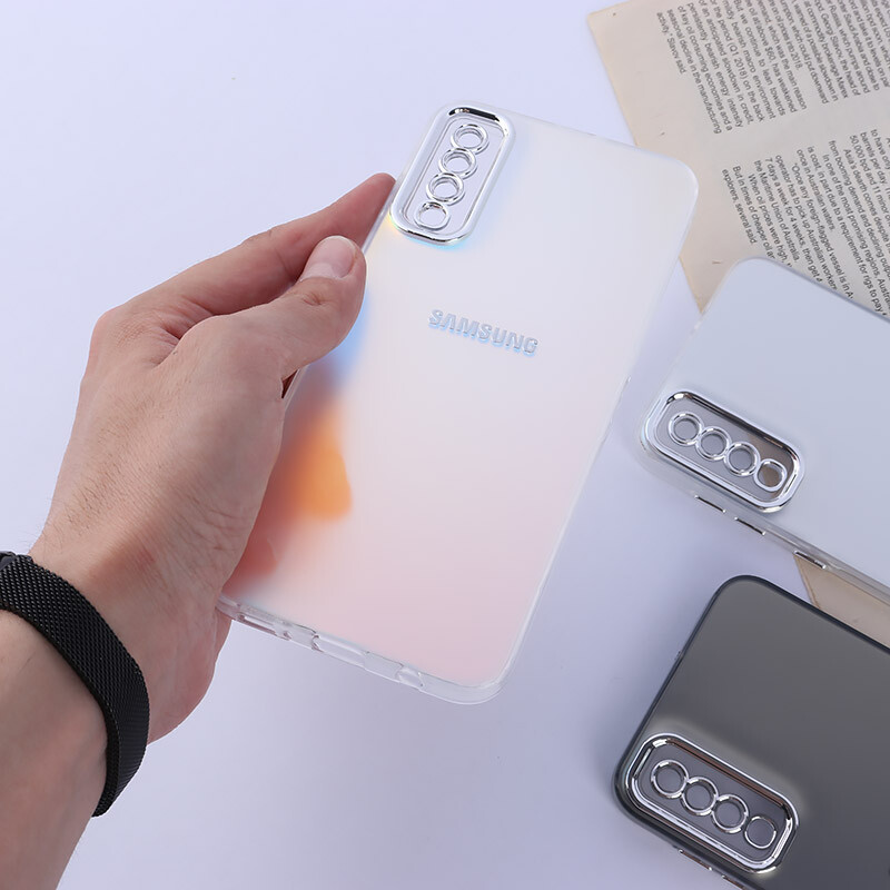 قاب PC سامسونگ Galaxy A30s / A50 / A50s براق متال محافظ لنزدار