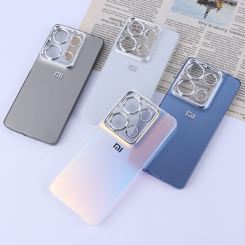 قاب PC شیائومی Redmi Note 13 Pro 4G براق متال محافظ لنزدار