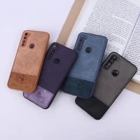 قاب چرمی Polo & Racquet Club شیائومی Redmi Note 8 دو تکه محافظ لنزدار
