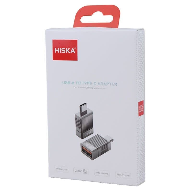 تبدیل USB OTG به Type-C هیسکا H6