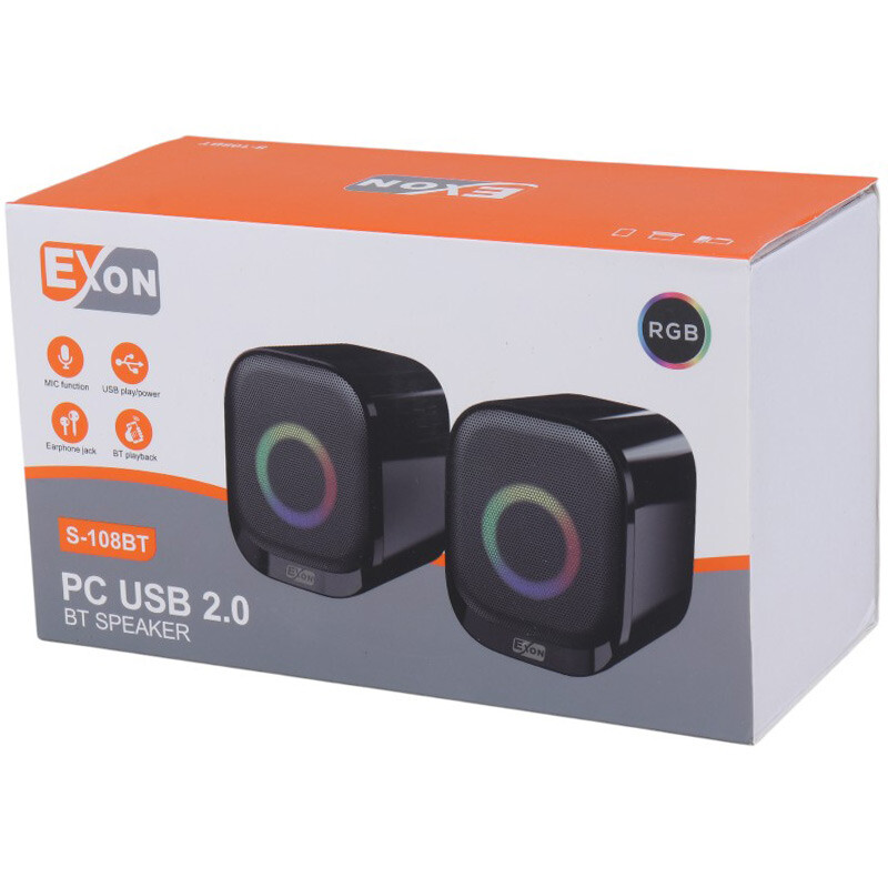 اسپیکر دو تکه بلوتوثی Exon S-108BT