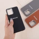 قاب چرمی ژله ای Leather سامسونگ Galaxy A32 4G لوگو متال