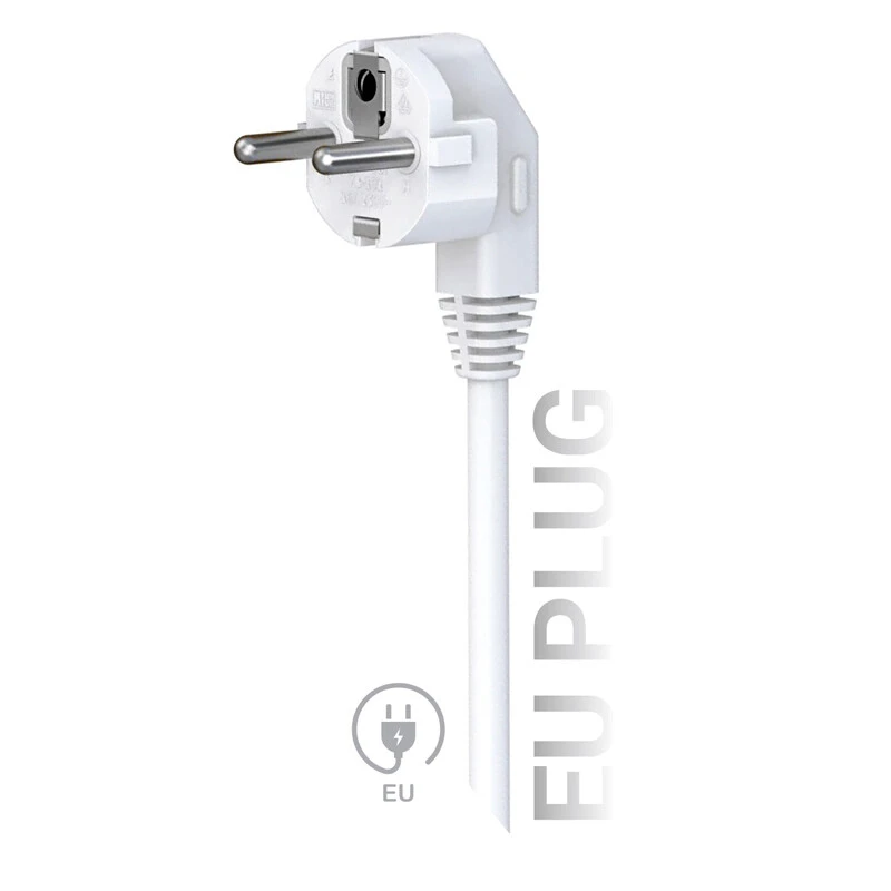 چند راهی 4 خانه برق ارت دار هیسکا CH5518 با کابل ۲ متری + شارژر USB و Type-C