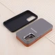 قاب چرمی ژله ای Leather سامسونگ Galaxy A54 لوگو متال
