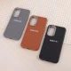 قاب چرمی ژله ای Leather سامسونگ Galaxy A54 لوگو متال