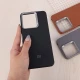 قاب چرمی ژله ای Leather شیائومی Redmi 13C / Poco C65 لوگو متال