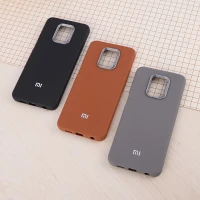 قاب چرمی ژله ای Leather شیائومی Redmi Note 9S / Note 9 Pro / Note 10 Lite لوگو متال