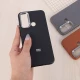 قاب چرمی ژله ای Leather شیائومی Redmi Note 8 لوگو متال