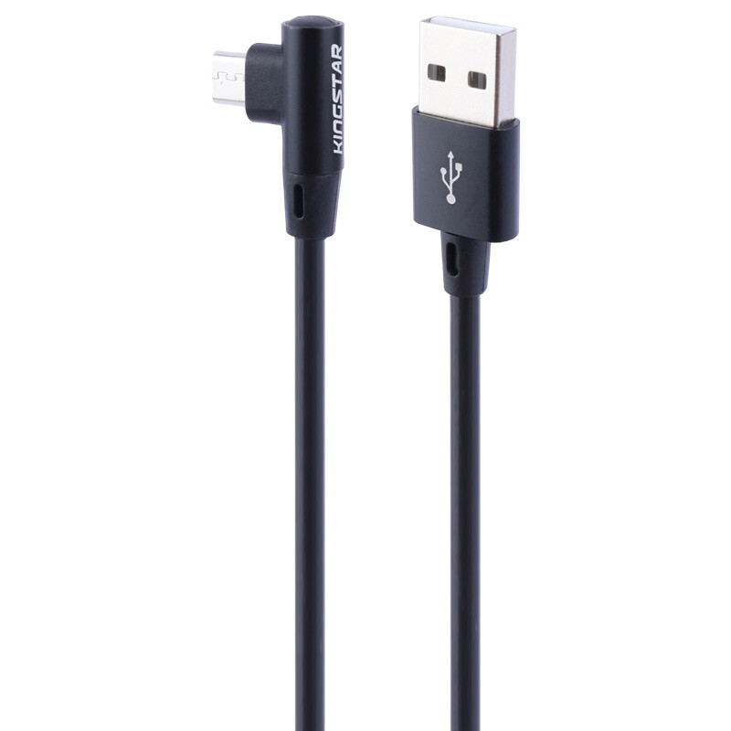 کابل میکرو یو اس بی KingStar K80A 2.1A 1.1m یکسر L