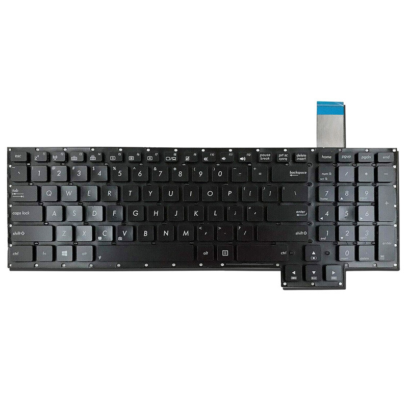 کیبورد لپ تاپ ایسوس Asus Rog G750 بدون فریم
