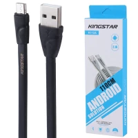 کابل میکرو یو اس بی KingStar K112A 2.1A 1.1m