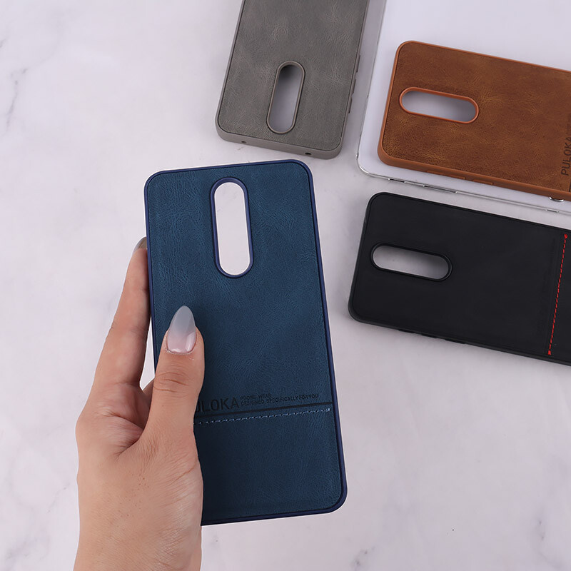 قاب چرمی Puloka شیائومی Redmi 8