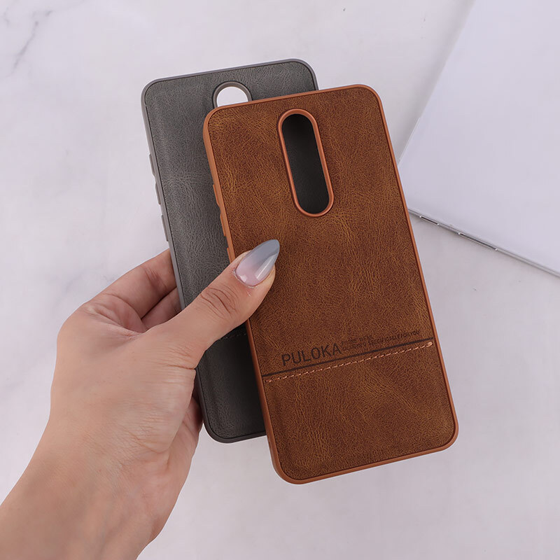 قاب چرمی Puloka شیائومی Redmi 8
