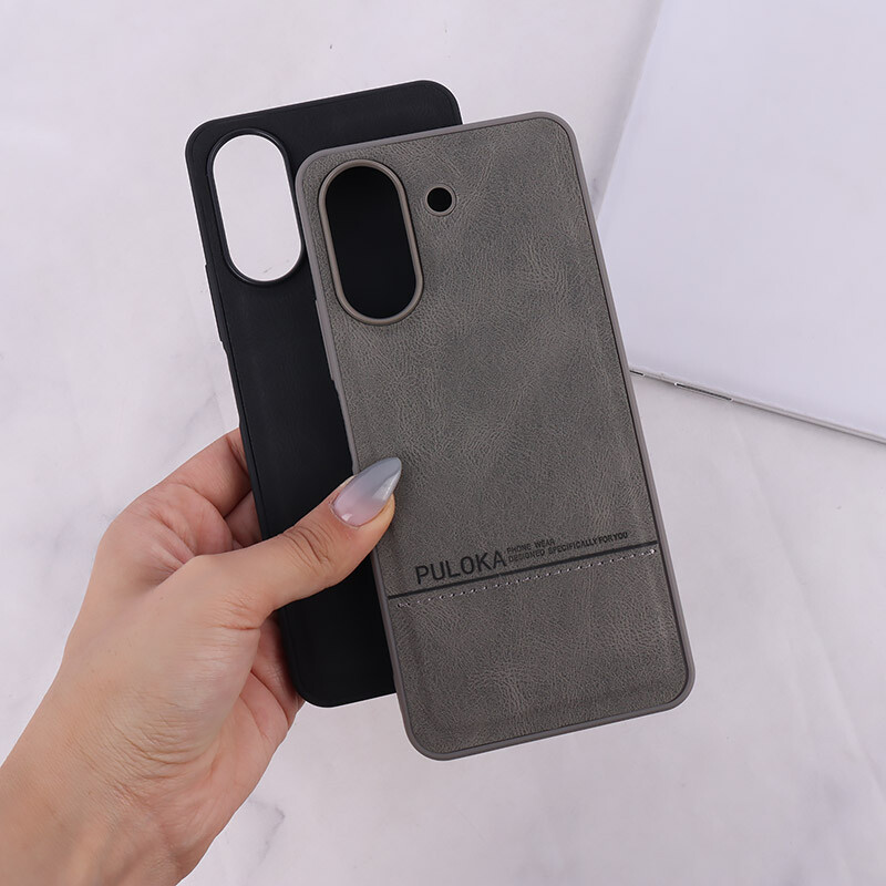 قاب چرمی Puloka شیائومی Redmi 13C / Poco C65