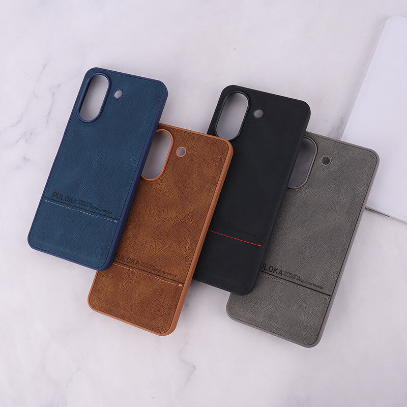 قاب چرمی Puloka شیائومی Redmi 13C / Poco C65