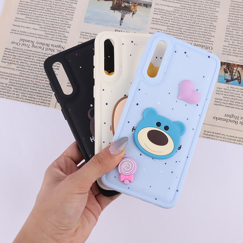 قاب ژله ای سامسونگ Galaxy A30s / A50 / A50s طرح آبنبات و قلب