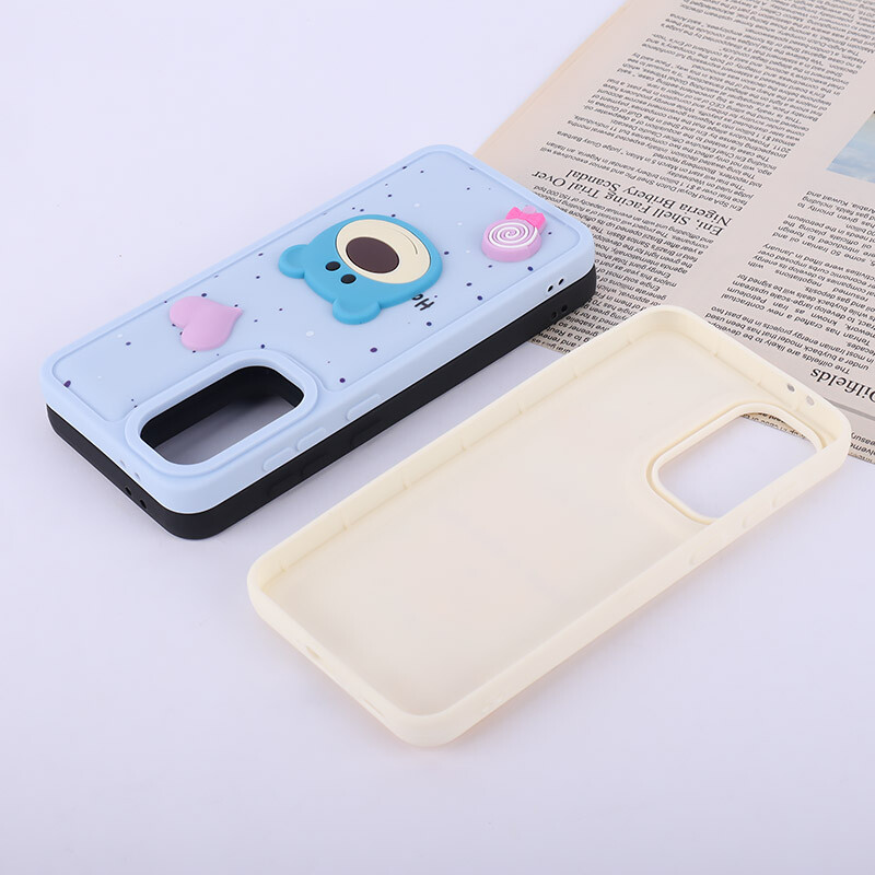 قاب ژله ای سامسونگ Galaxy A56 طرح آبنبات و قلب