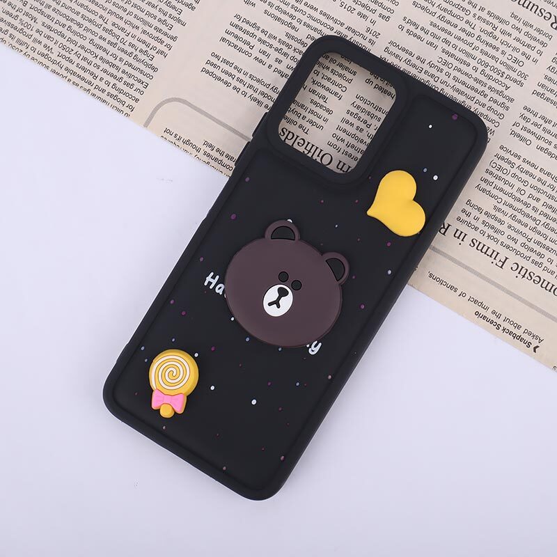 قاب ژله ای شیائومی Redmi 12 طرح آبنبات و قلب