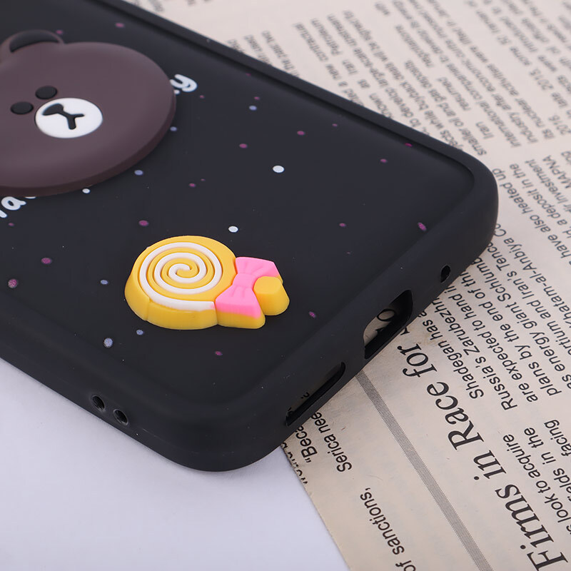 قاب ژله ای شیائومی Redmi 12 طرح آبنبات و قلب