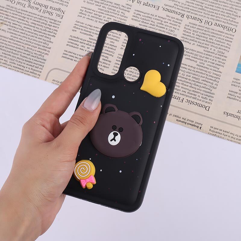قاب ژله ای شیائومی Redmi Note 8 طرح آبنبات و قلب