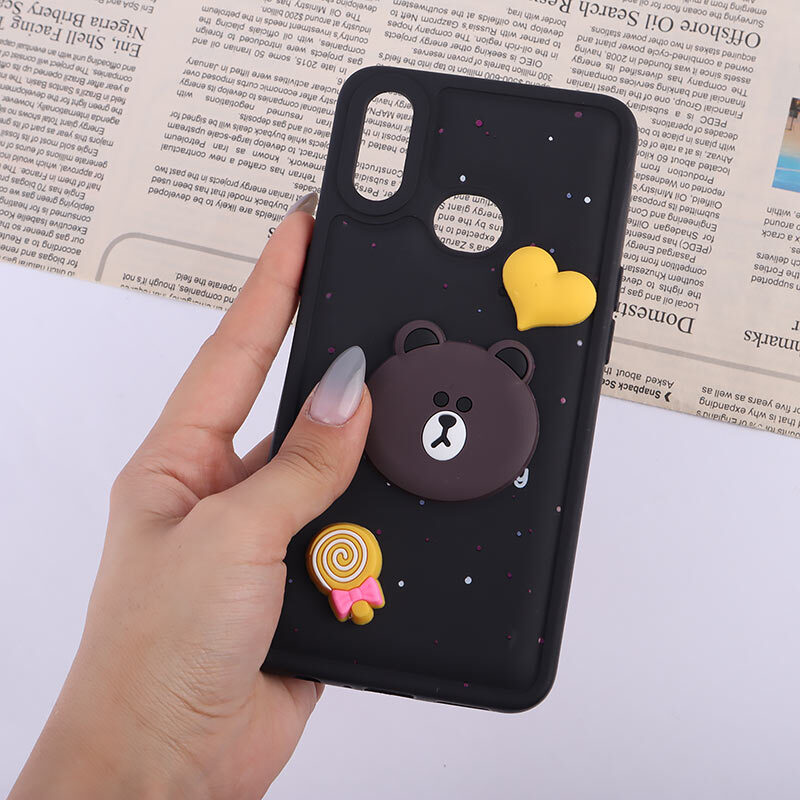 قاب ژله ای سامسونگ Galaxy A10s طرح آبنبات و قلب