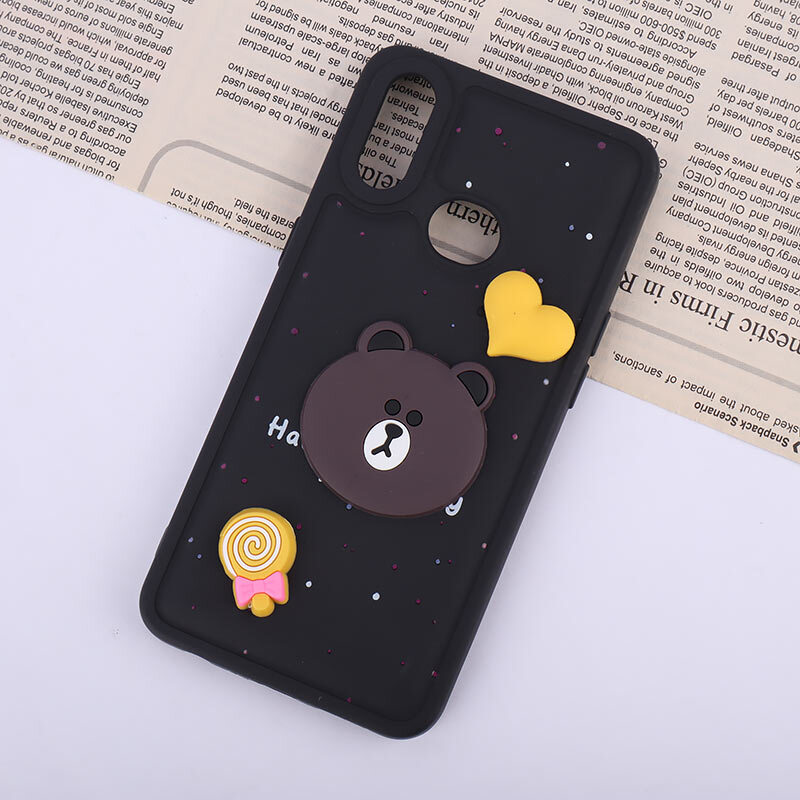 قاب ژله ای سامسونگ Galaxy A10s طرح آبنبات و قلب