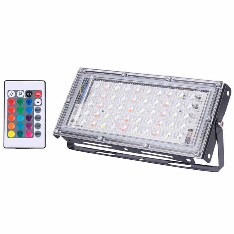 پروژکتور ال ای دی 50 وات وانی لایت + ریموت کنترل