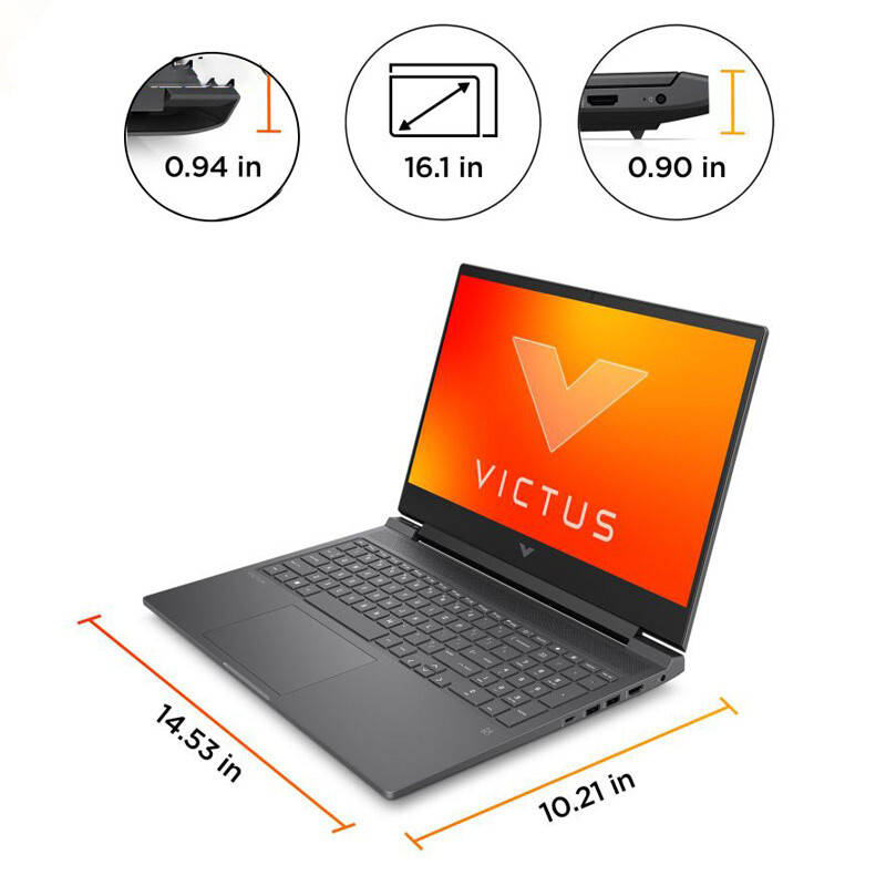 لپ تاپ گیمینگ اچ پی 15.6 اینچی Victus 15 R0328TX Core i7 13700HX 16GB 1TB SSD RTX4060