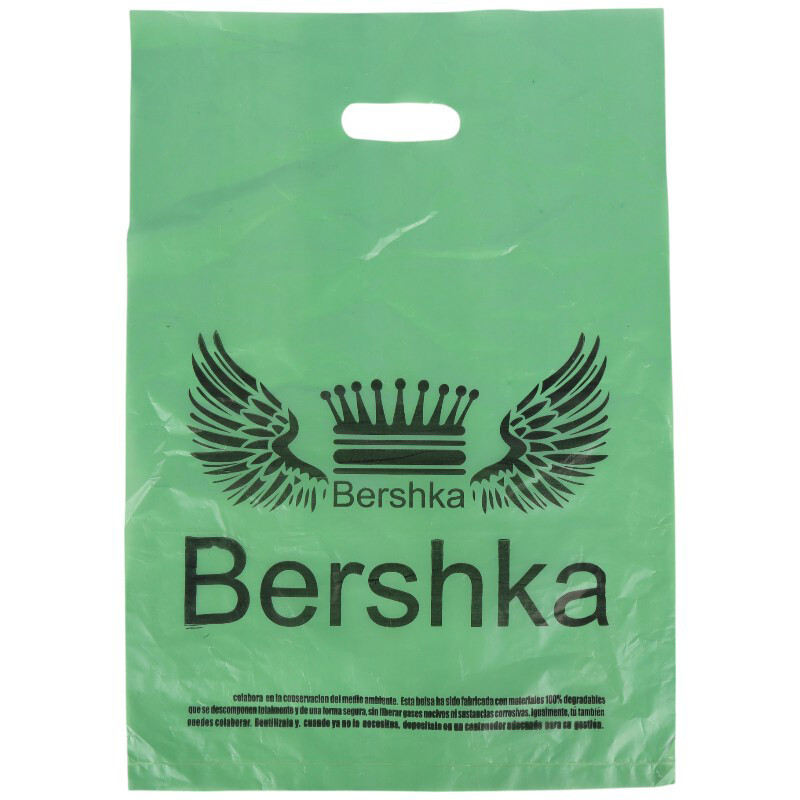 نایلون دسته دار طرح برشکا سایز 50*35 سانتی متر بسته 1 کیلویی