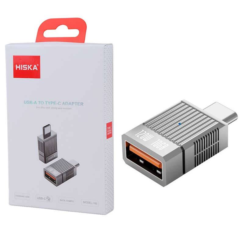تبدیل USB OTG به Type-C هیسکا H6