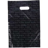 نایلون دسته دار طرح زارا سایز 35*25 سانتی متر بسته 1 کیلویی