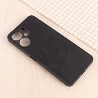 قاب چرمی Polo & Racquet Club شیائومی Redmi 13C / Poco C65 طرح مگ سیف محافظ لنزدار