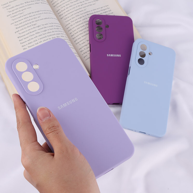 قاب سیلیکونی اصلی زیربسته سامسونگ Galaxy A26 محافظ لنزدار