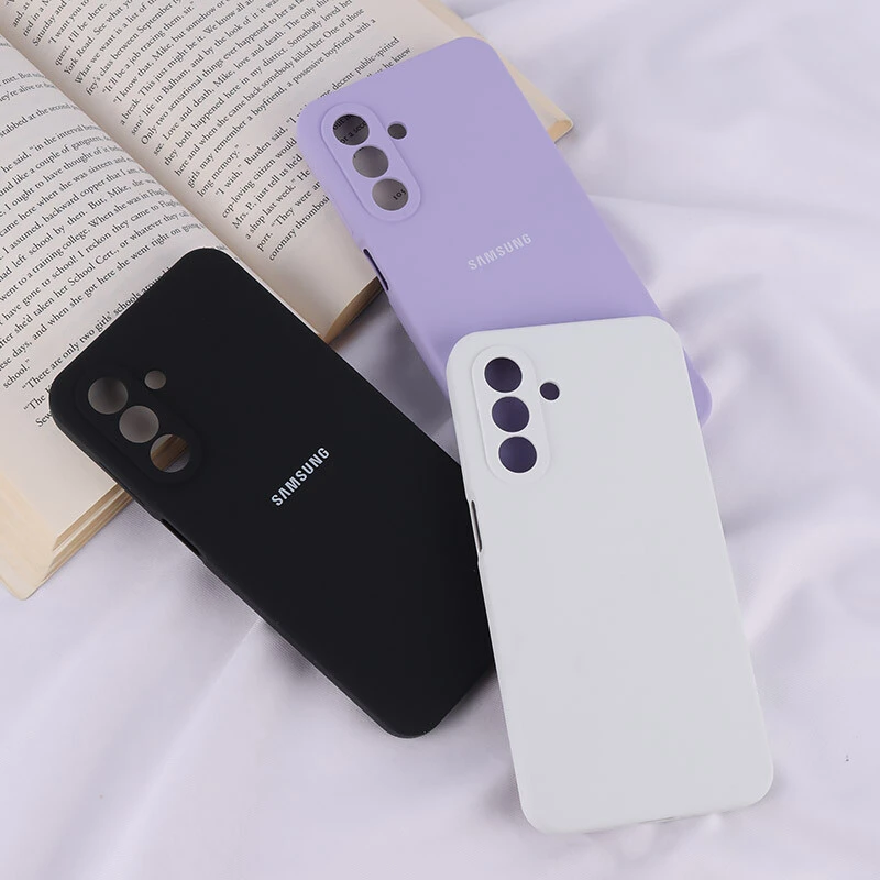 قاب سیلیکونی اصلی زیربسته سامسونگ Galaxy A26 محافظ لنزدار