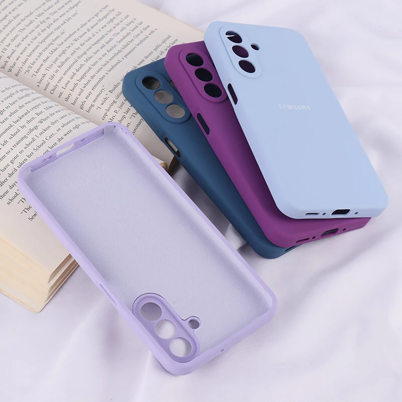قاب سیلیکونی اصلی زیربسته سامسونگ Galaxy A26 محافظ لنزدار