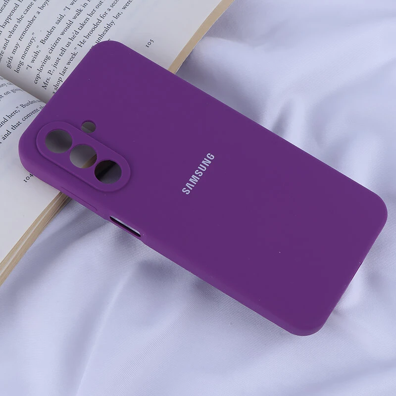 قاب سیلیکونی اصلی زیربسته سامسونگ Galaxy A26 محافظ لنزدار