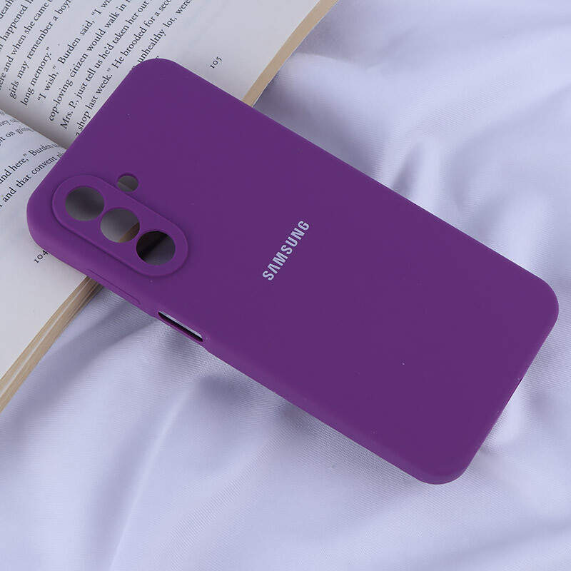 قاب سیلیکونی اصلی زیربسته سامسونگ Galaxy A26 محافظ لنزدار