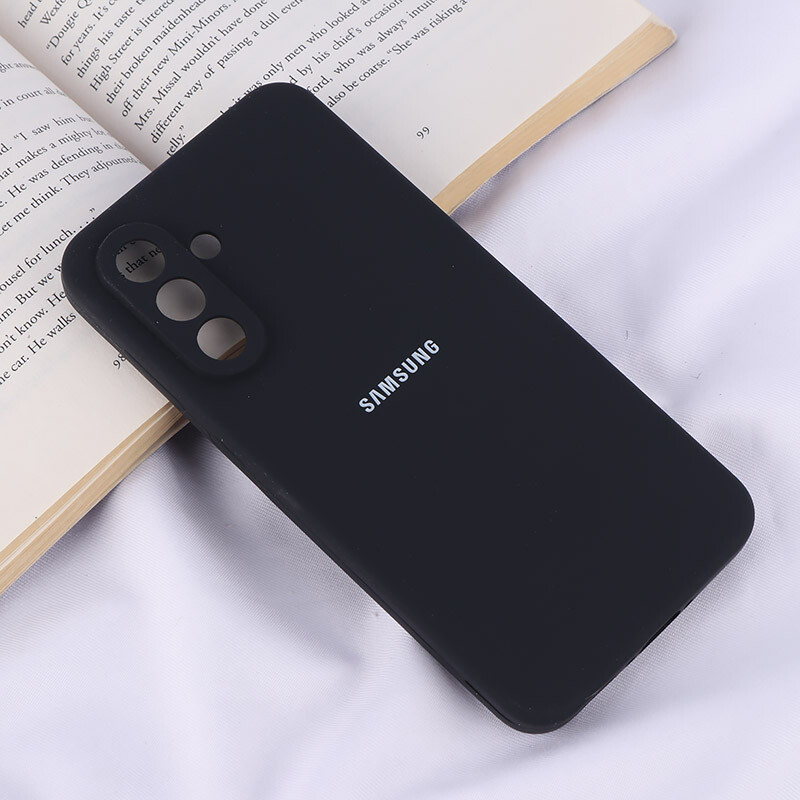 قاب سیلیکونی اصلی زیربسته سامسونگ Galaxy A56 محافظ لنزدار
