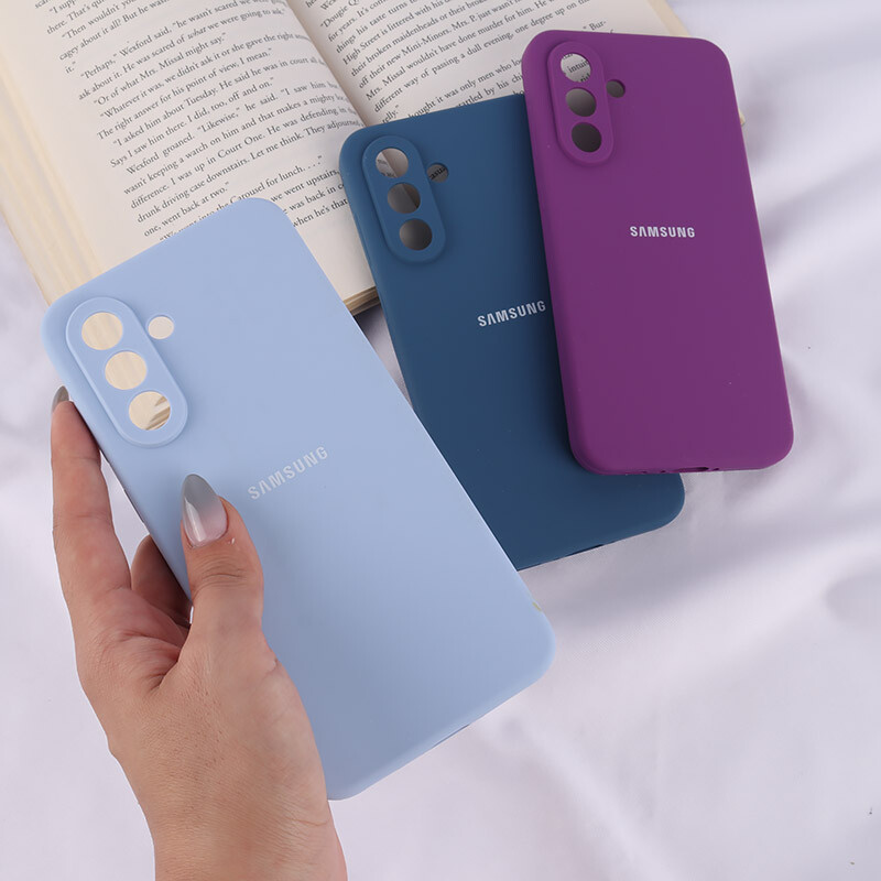 قاب سیلیکونی اصلی زیربسته سامسونگ Galaxy A56 محافظ لنزدار