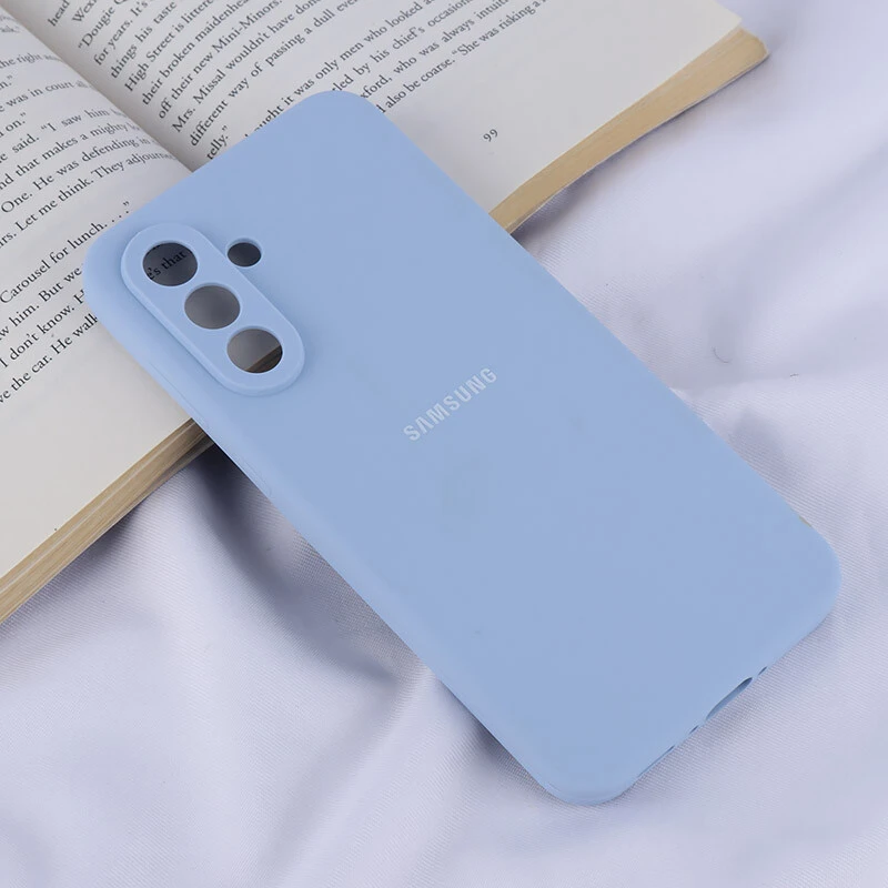 قاب سیلیکونی اصلی زیربسته سامسونگ Galaxy A56 محافظ لنزدار