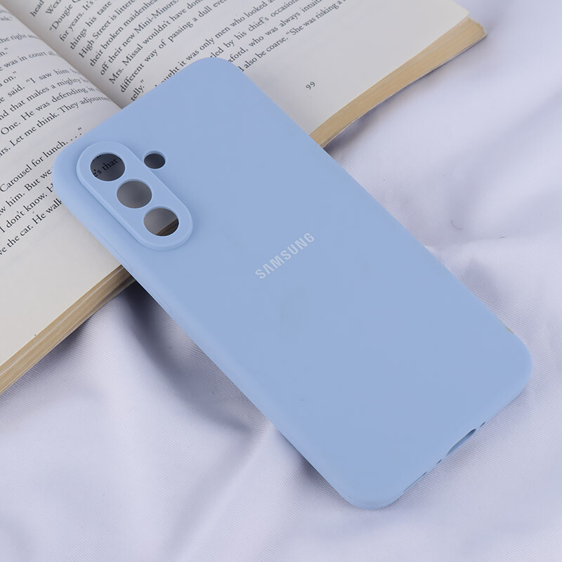 قاب سیلیکونی اصلی زیربسته سامسونگ Galaxy A56 محافظ لنزدار