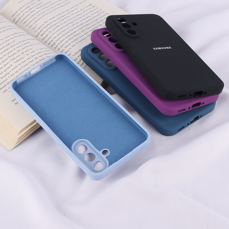 قاب سیلیکونی اصلی زیربسته سامسونگ Galaxy A56 محافظ لنزدار