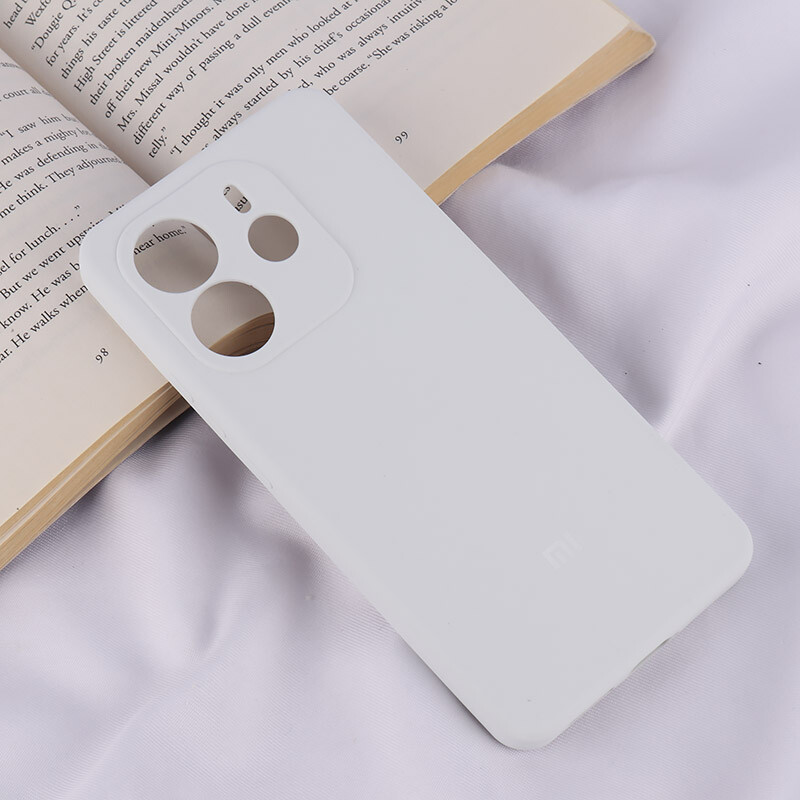 قاب سیلیکونی اصلی زیربسته شیائومی Redmi Note 14 محافظ لنزدار