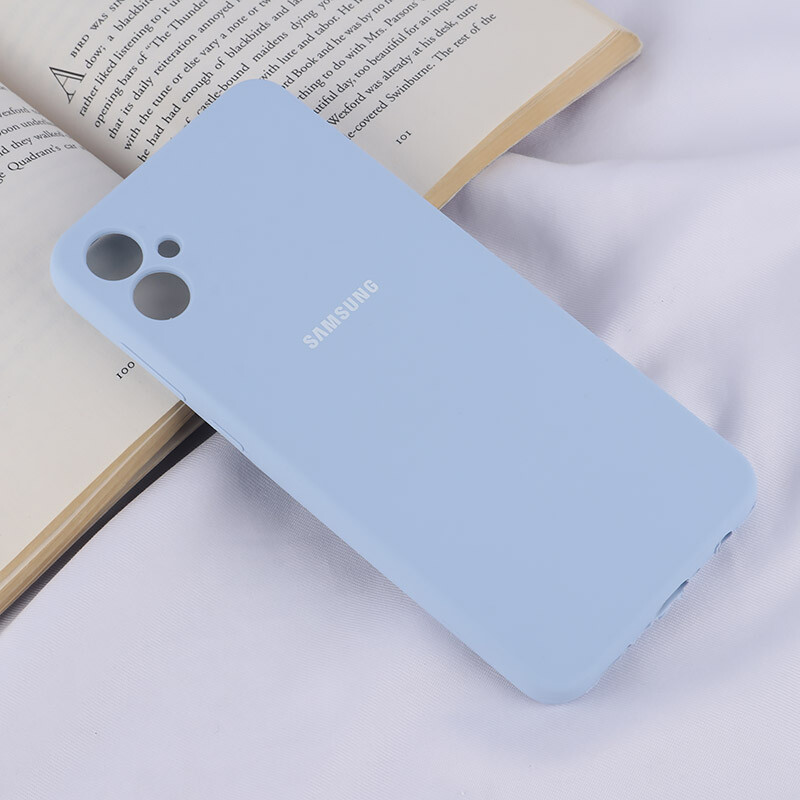 قاب سیلیکونی اصلی زیربسته سامسونگ Galaxy A05 محافظ لنزدار