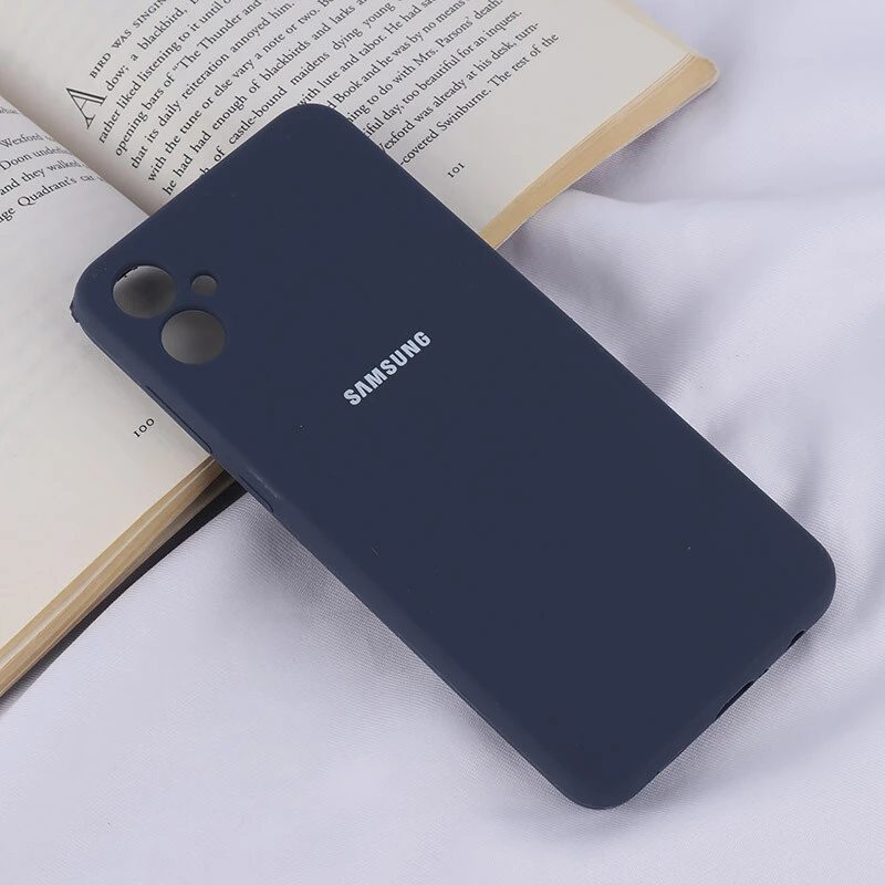 قاب سیلیکونی اصلی زیربسته سامسونگ Galaxy A05 محافظ لنزدار