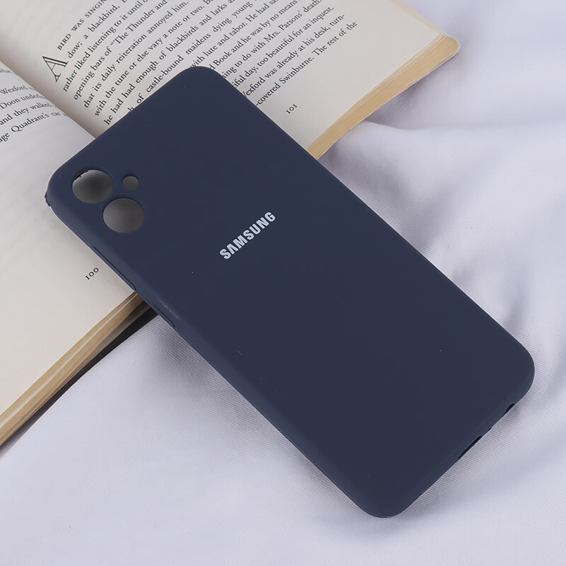 قاب سیلیکونی اصلی زیربسته سامسونگ Galaxy A05 محافظ لنزدار